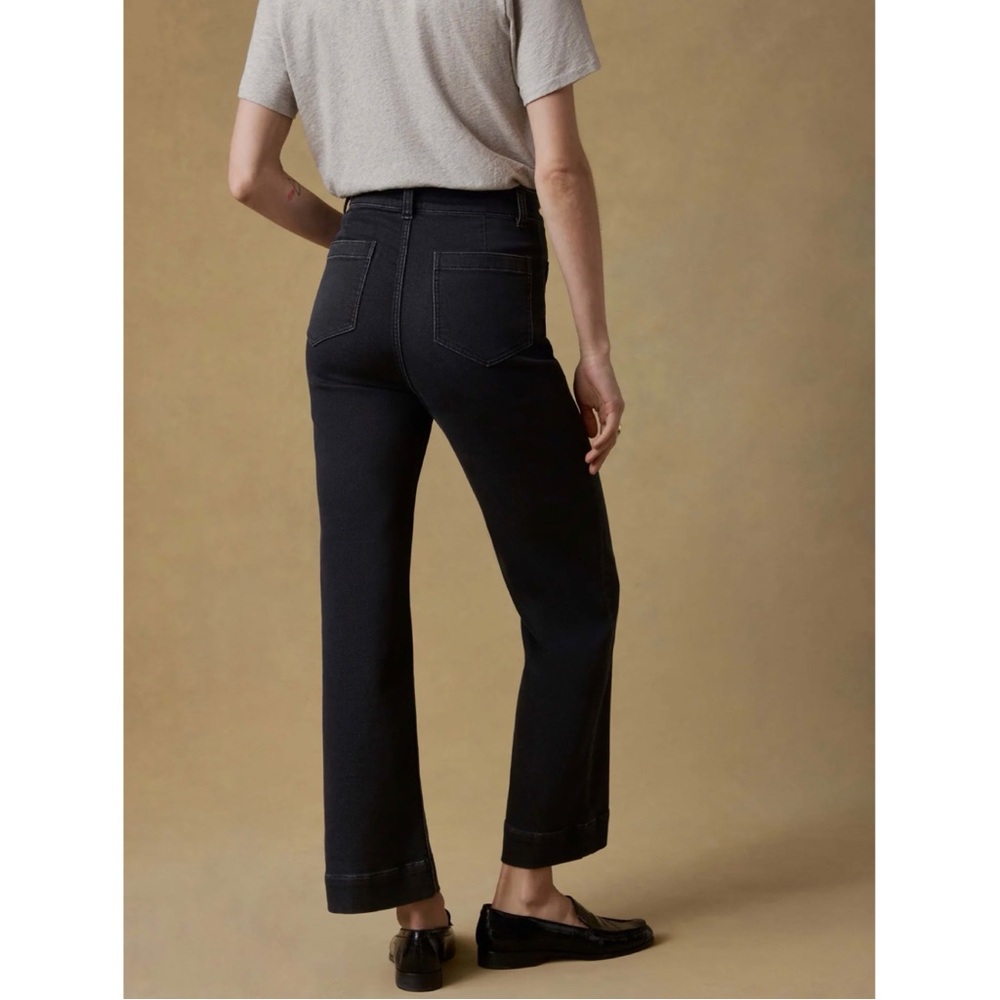 Faherty Stretch Terry Patch Pocket Pant Ankle Length - Picture 3 of 11